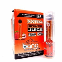 КЛУБНИКА ЛИЧИ Bang XXL ДО 2000 затяжек 1.8% nic Оригинал Одноразовая электронная сигарета купить