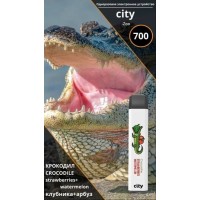 КРОКОДИЛ КЛУБНИКА АРБУЗ CITY ZOO 700 затяжек