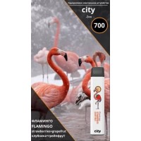 ФЛАМИНГО КЛУБНИКА ГРЕЙПФРУТ CITY ZOO 700 затяжек