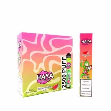 АРБУЗ ЛЕД HAKA 2500 затяжек 1,99% nic Оригинал Одноразовая электронная сигарета купить