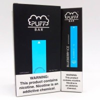 ЧЕРНИКА ЛЕД Puff Bar 300 затяжек 5% nic 