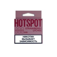 Картриджи Hotspot Strawberry Lychee Клубника личи 3 шт. 2%