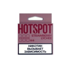 Картриджи Hotspot Strawberry Lychee Клубника личи 3 шт. 2%