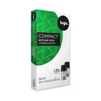 Картриджи Logic Compact 1,6 мл (2 шт) Мятный Бриз 1,5%