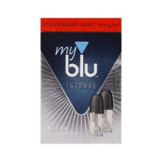 КАРТРИДЖИ MY BLU INTENSE STRAWBERRY MINT 1,5 МЛ 18 МГ