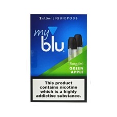 КАРТРИДЖИ MY BLU GREEN APPLE 1,5 МЛ 18 МГ