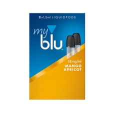 КАРТРИДЖИ MY BLU MANGO APRICOT 1,5 МЛ 18 МГ