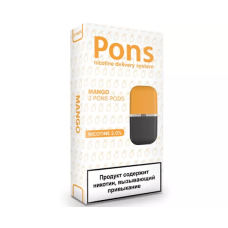 КАРТРИДЖИ PONS X2 BASIC KIT (2 ШТ) MANGO 20 МГ