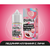 Жидкость DUALL SALT Hard Ледяная Клубника с Личи (20 мг/30 мл)