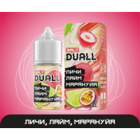 Жидкость DUALL SALT Hard Личи Лайм Маракуйя (20 мг/30 мл)