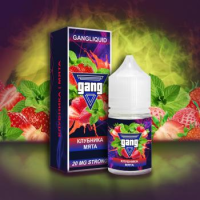 Жидкость Gang Strong Клубника и Мята (20 мг/30 мл) Жидкость Gang Strong Клубника и Мята (20 мг/30 мл)