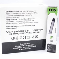 КИСЛОЕ ЯБЛОКО EOS PREMIUM+ 1000 затяжек 3,7 ml 4% nic