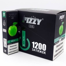ЯБЛОКО Fizzy куб 5% nic 1200 затяжек ЯБЛОКО Fizzy куб 5% nic 1200 затяжек