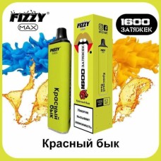 КРАСНЫЙ БЫК Fizzy max 2% nic 1600 затяжек