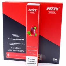 РОЗОВЫЙ ЛИМОН Fizzy коронка 5% nic 800 затяжек