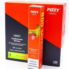 КЛУБНИЧНЫЙ БАНАН Fizzy коронка 5% nic 800 затяжек