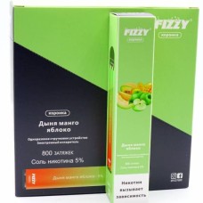 ДЫНЯ МАНГО ЯБЛОКО Fizzy коронка 5% nic 800 затяжек