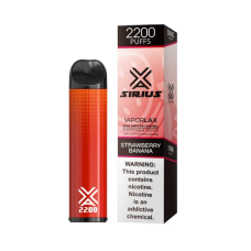 VAPORLAX SIRIUS STRAWBERY BANANA КЛУБНИКА И БАНАН