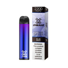 VAPORLAX SIRIUS BLUE RAZZ ЧЕРНИКА И МАЛИНА