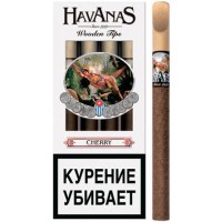 Сигариллы Havanas Cherry Wooden Tip (4 шт.)