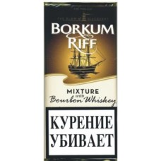 ТАБАК ТРУБОЧНЫЙ BORKUM RIFF WHISKEY BOURBON (40 Г)