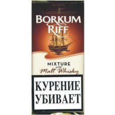 ТАБАК ТРУБОЧНЫЙ BORKUM RIFF MALT WHISKY (40 Г)