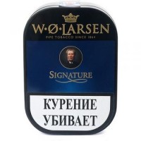 ТАБАК ТРУБОЧНЫЙ W.O. LARSEN SIGNATURE (100 Г) ТАБАК ТРУБОЧНЫЙ W.O. LARSEN SIGNATURE (100 Г)